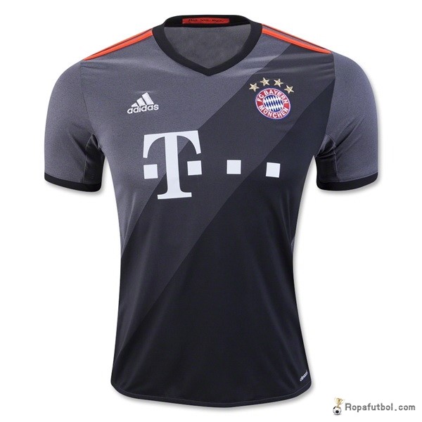 Camiseta Bayern de Múnich Replica Segunda Ropa 2016/17 Gris